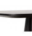 Mesa cuadrada de comedor estilo moderno ETEL Negra
