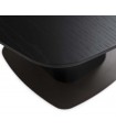 Mesa cuadrada de comedor estilo moderno ETEL Negra