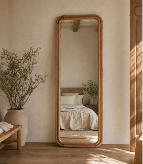 Espejo Vestidor de madera MAGENA roble