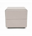 Mesita de dormitorio moderna NURIA Beige