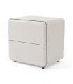 Mesita de dormitorio moderna NURIA Beige