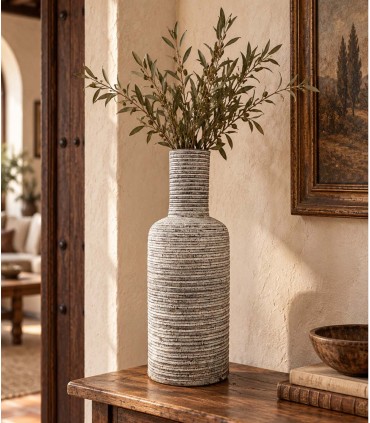 Jarrón decorativo de Terracota HORIZON