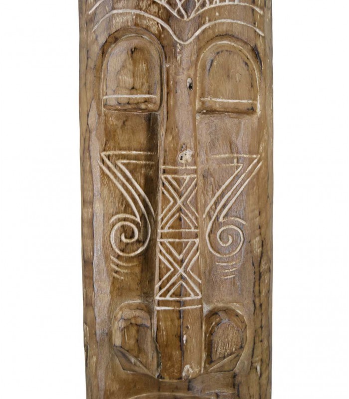 Máscara Tribal Decorativa de Madera de Mango NUIE
