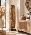 Máscara Tribal Decorativa de Madera de Mango NUIE