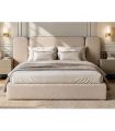 Cama tapizada con canapé abatible ALVAR