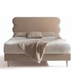 Cama de Formas Curvas con somier tapizado NARA