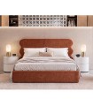Cama moderna tapizada con canapé abatible NARA
