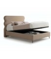 Cama moderna tapizada con canapé abatible NARA