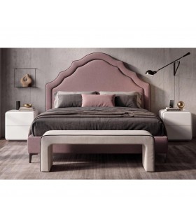 Cama Tapizada Bellagio con Canapé Abatible