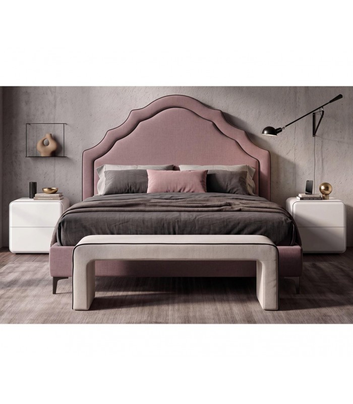 Cama Tapizada Bellagio con Canapé Abatible