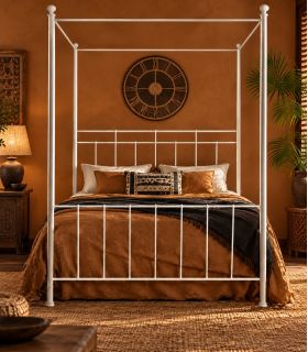 Cama Dosel de Forja artesanal KENIA