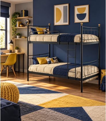 Cama Litera de forja artesanal colección LIBERTY