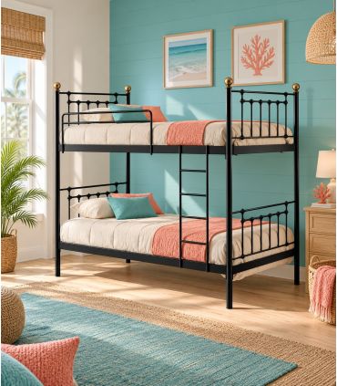 Cama Litera de forja artesanal CONCHA