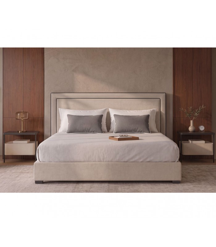 Cabecero de cama BESORA tapizado, Elegancia y diseño personalizable