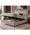 Cama BESORA con Canapé Abatible Tapizado