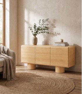 Mueble Aparador en Chapa de roble NANTES