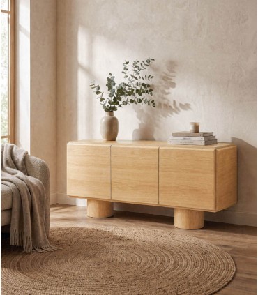Mueble Aparador en Chapa de roble NANTES