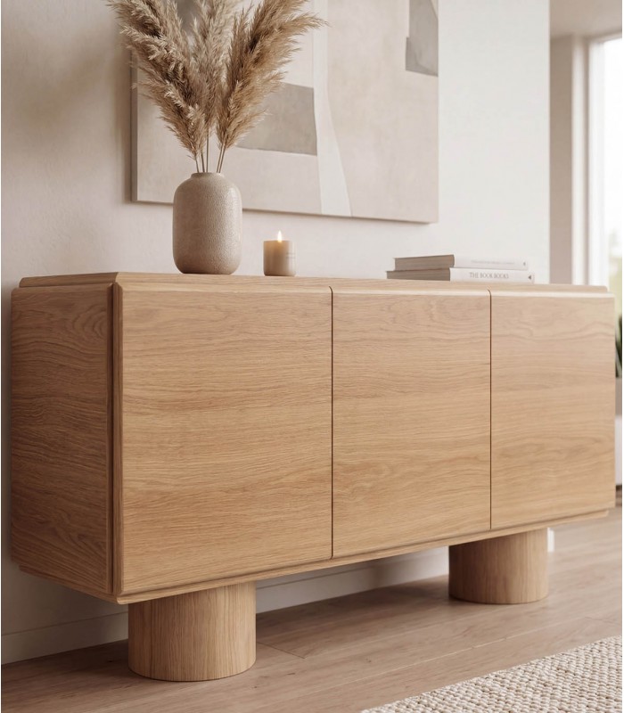 Mueble Aparador en Chapa de roble NANTES
