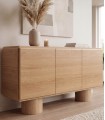 Mueble Aparador en Chapa de roble NANTES
