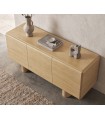 Aparador NANTES de madera de roble natural pata curva