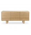 Aparador NANTES de madera de roble natural pata curva