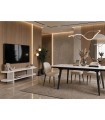 Mueble TV moderno en color Piedra Brillo NIMES