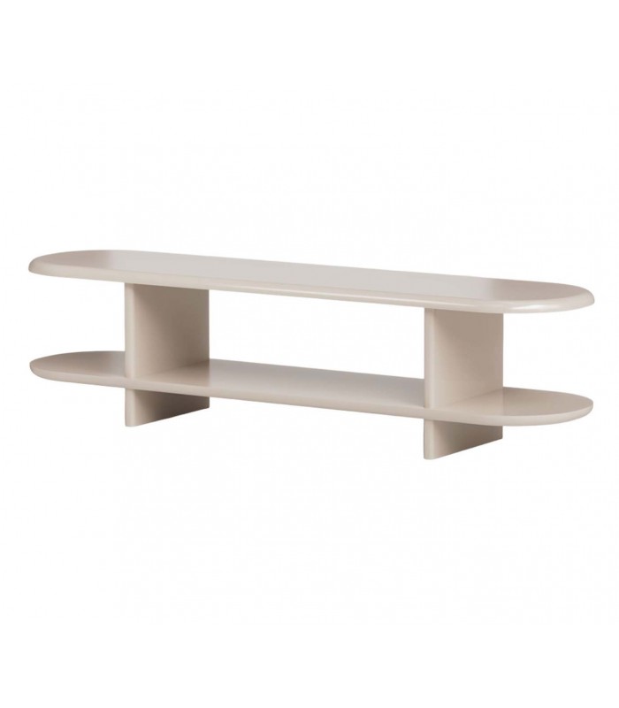 Mueble TV moderno en color Piedra Brillo NIMES