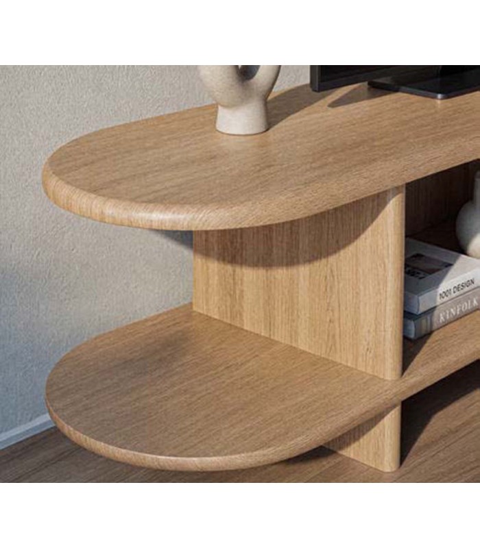 Mueble TV NIMES Estilo Nórdico de Roble Natural