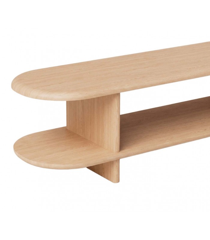 Mueble TV NIMES Estilo Nórdico de Roble Natural