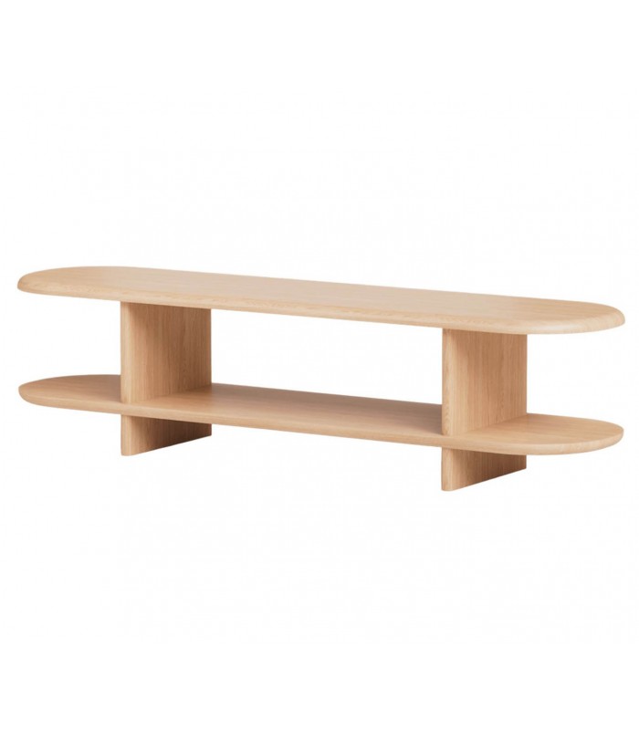 Mueble TV NIMES Estilo Nórdico de Roble Natural