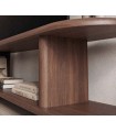 Mesa de televisión NIMES en madera de Nogal