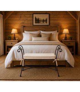 Banqueta descalzadora de Forja Modelo CAPRI