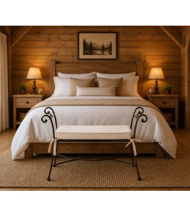 Banqueta descalzadora de Forja Modelo CAPRI
