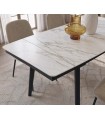 Mesa de Comedor Extensible JAKOB Negra