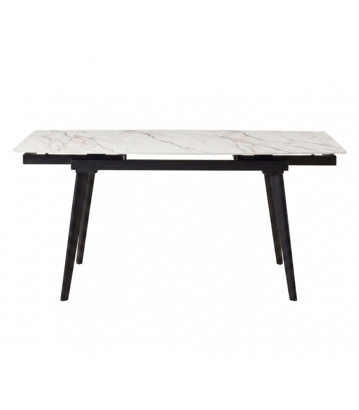 Mesa de Comedor Extensible JAKOB Negra