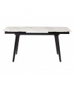 Mesa de Comedor Extensible JAKOB Negra