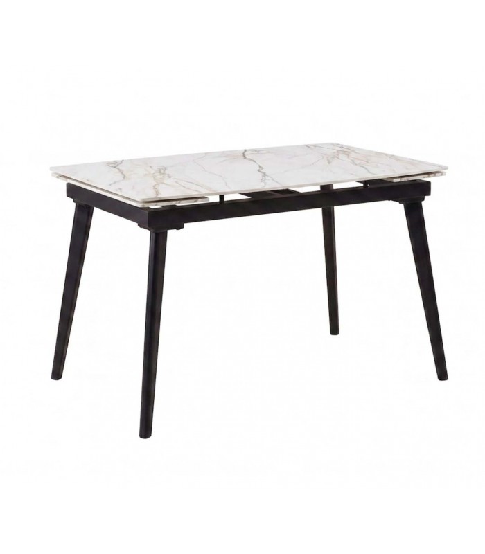 Mesa de Comedor Extensible JAKOB Negra