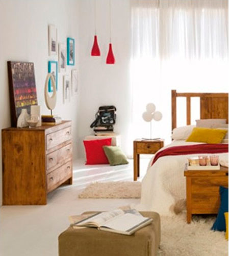 Cómoda madera de pino para Dormitorios Cómoda madera de pino para Dormitorios