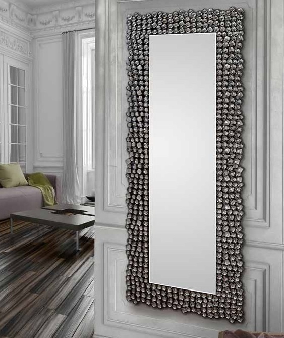 Espejo vestidor con marco acrilico facetado Carla (Decoración Beltrán)
